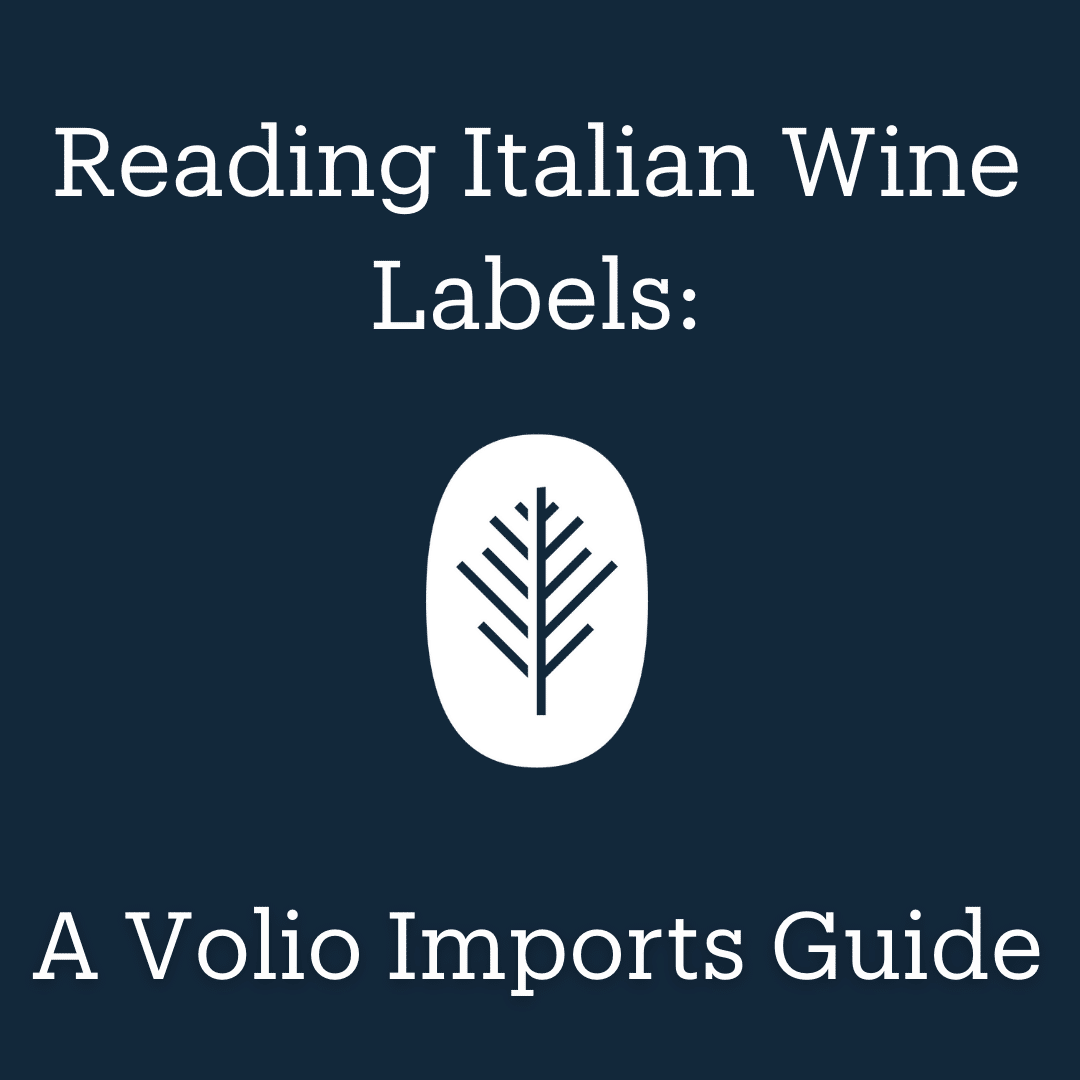 Reading Italian Wine Labels A Volio Imports Guide