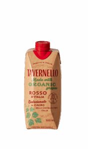  Tavernello Organic Vino Rosso Tetra Pak
